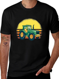 Retro Tractor Graphic T-Shirt - Farm Life Apparel