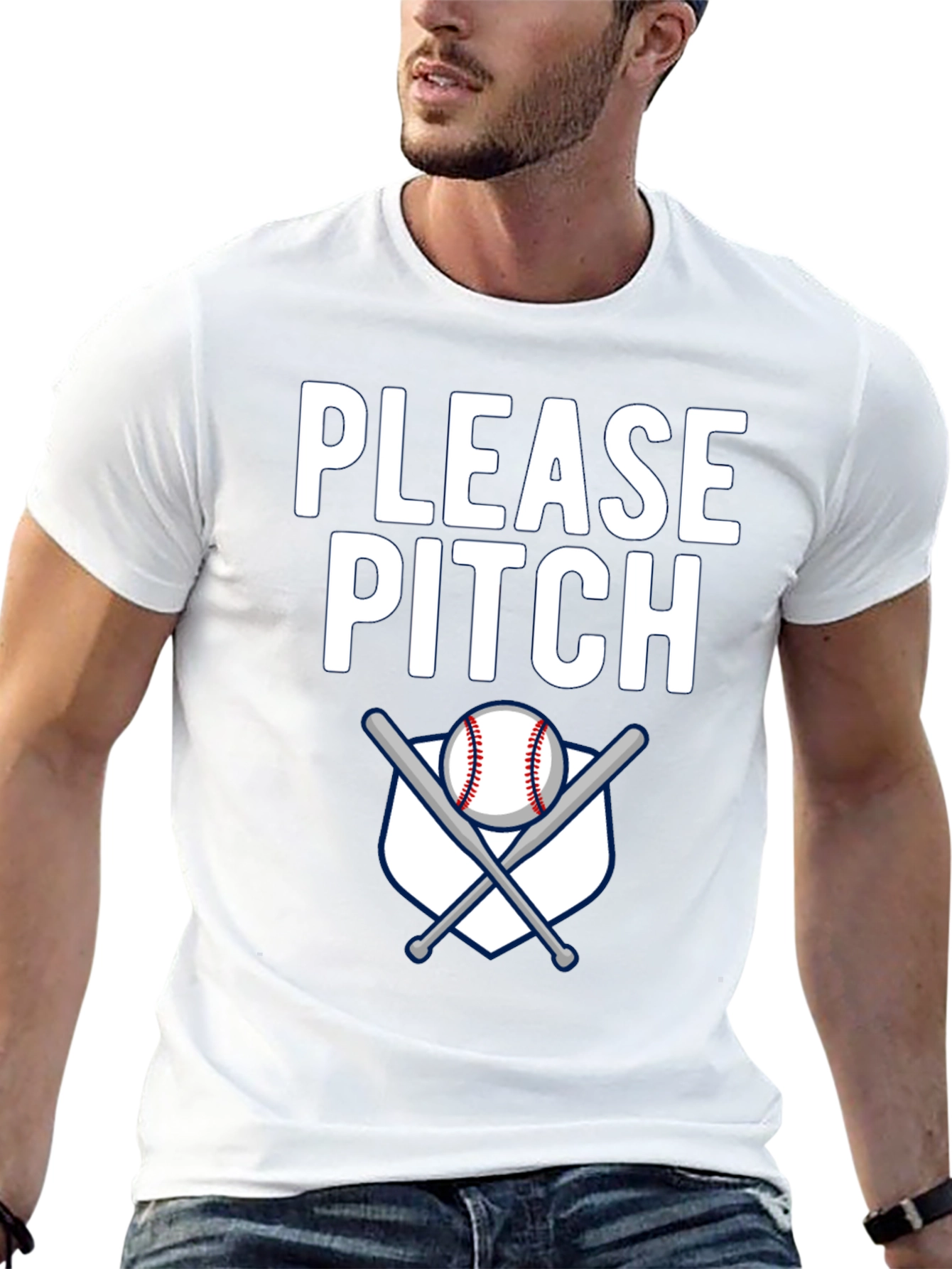 Please Pitch Baseball T-Shirt