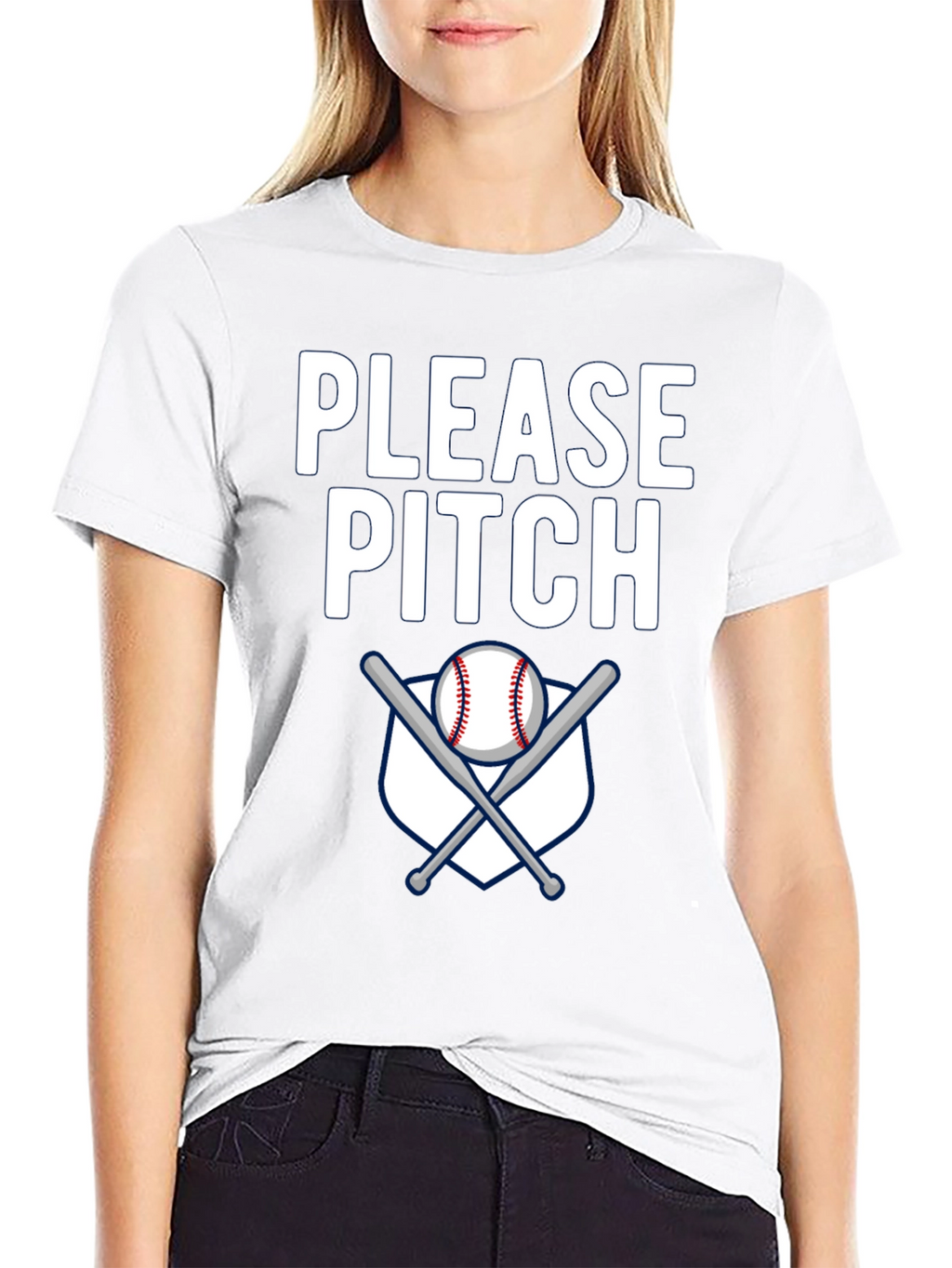 Please Pitch Baseball T-Shirt