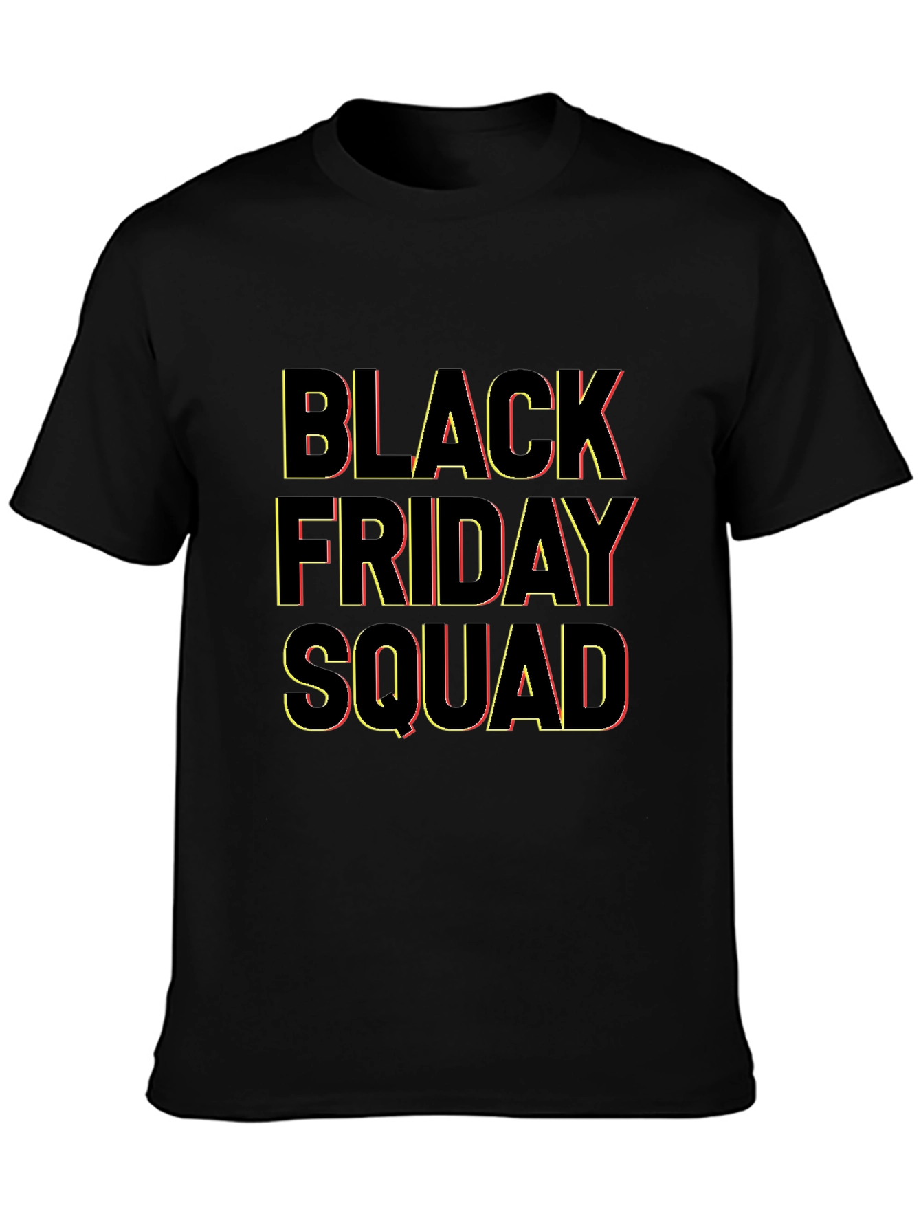 Black Friday Squad Graphic T-Shirt