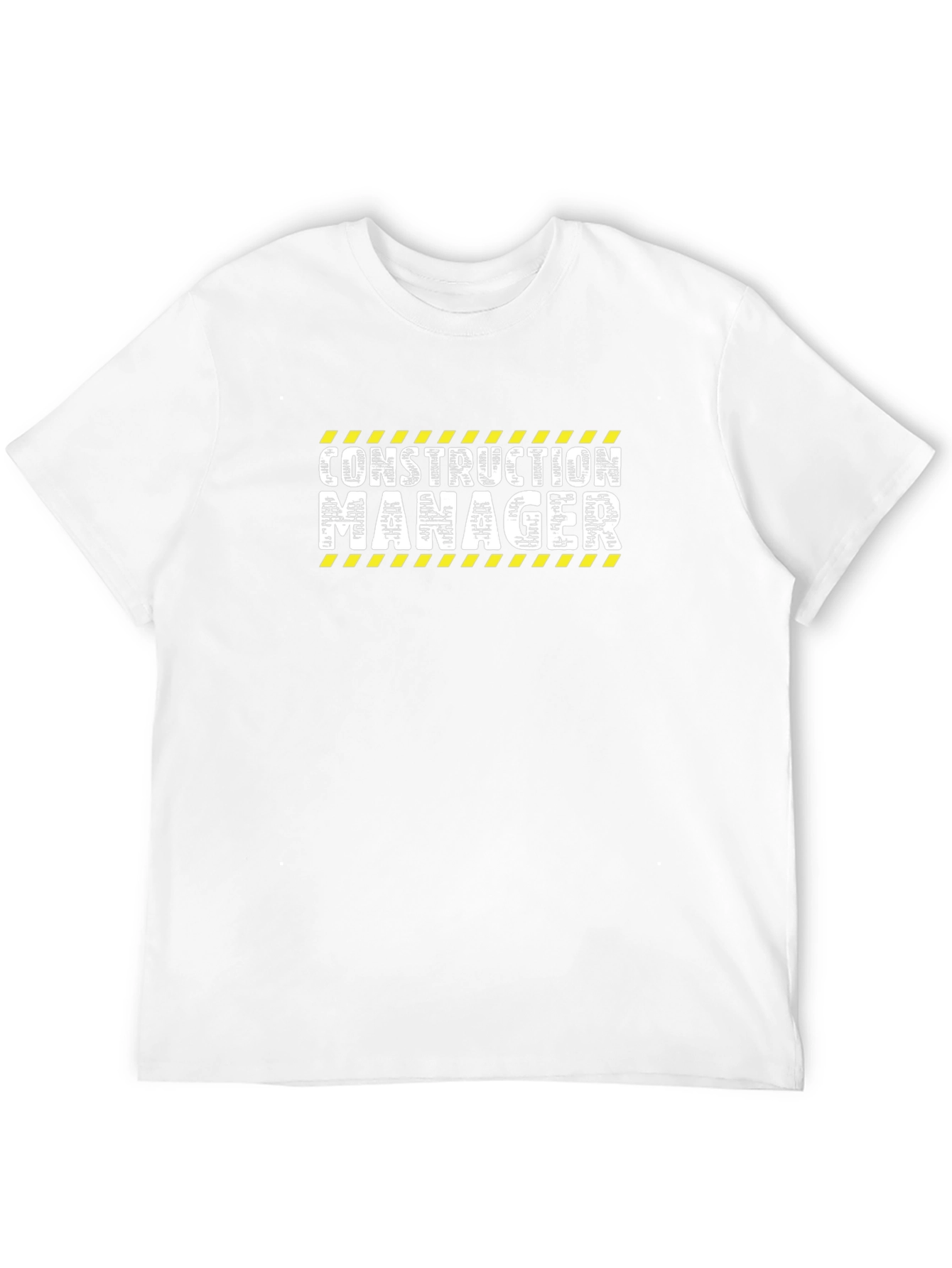 Construction Manager Graphic Tee - Black