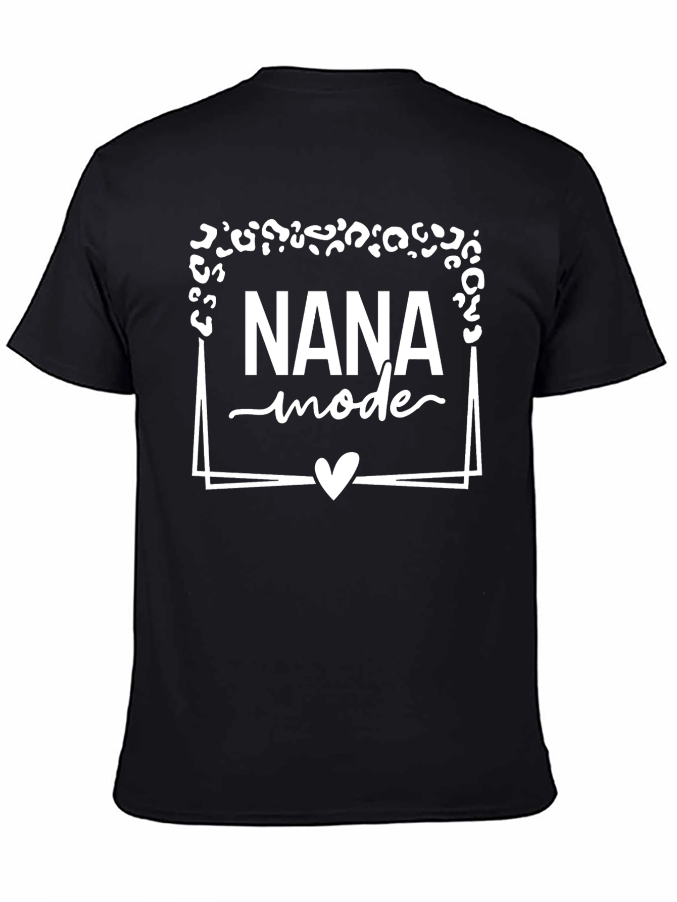 Nana Mode T-Shirt Leopard Print Accent