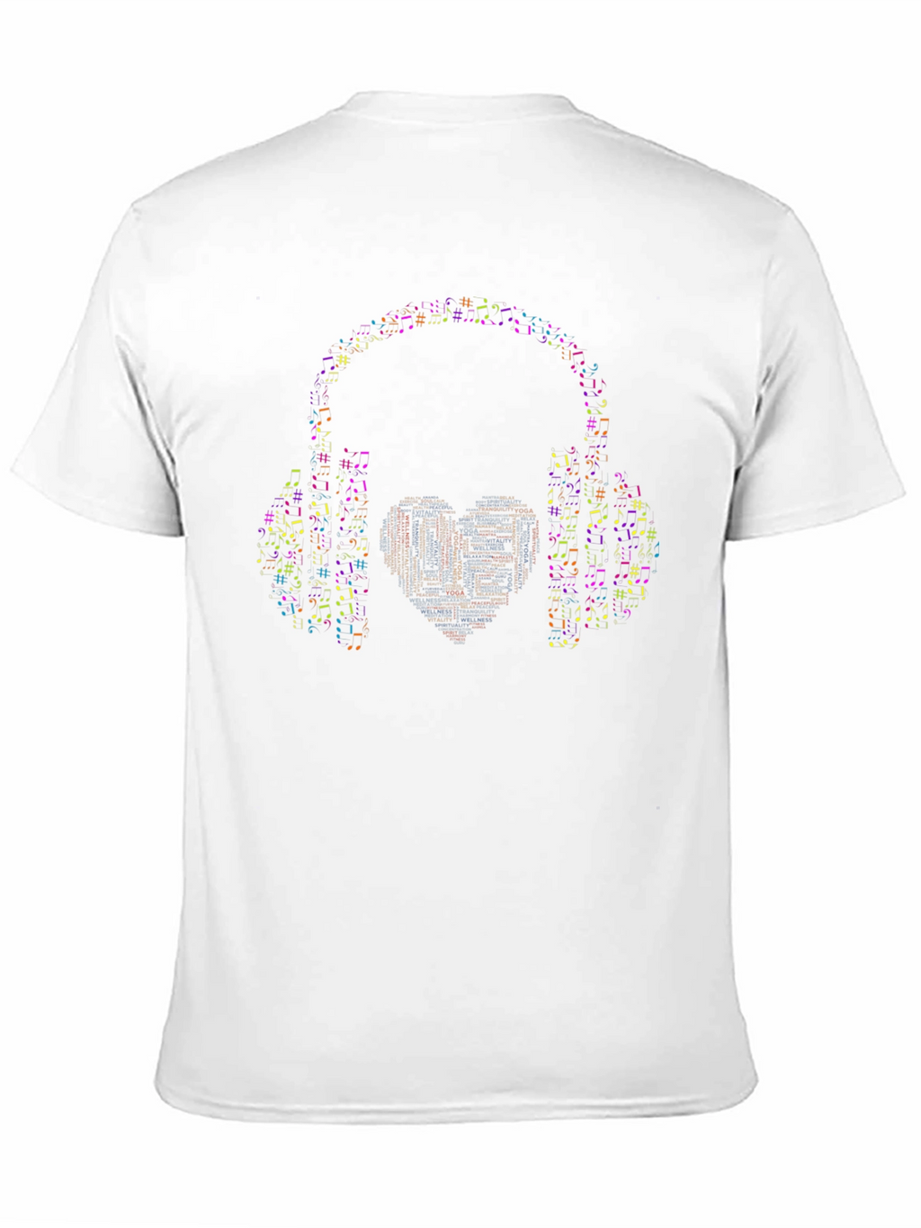 Music Lovers T-Shirt - Headphones Heart