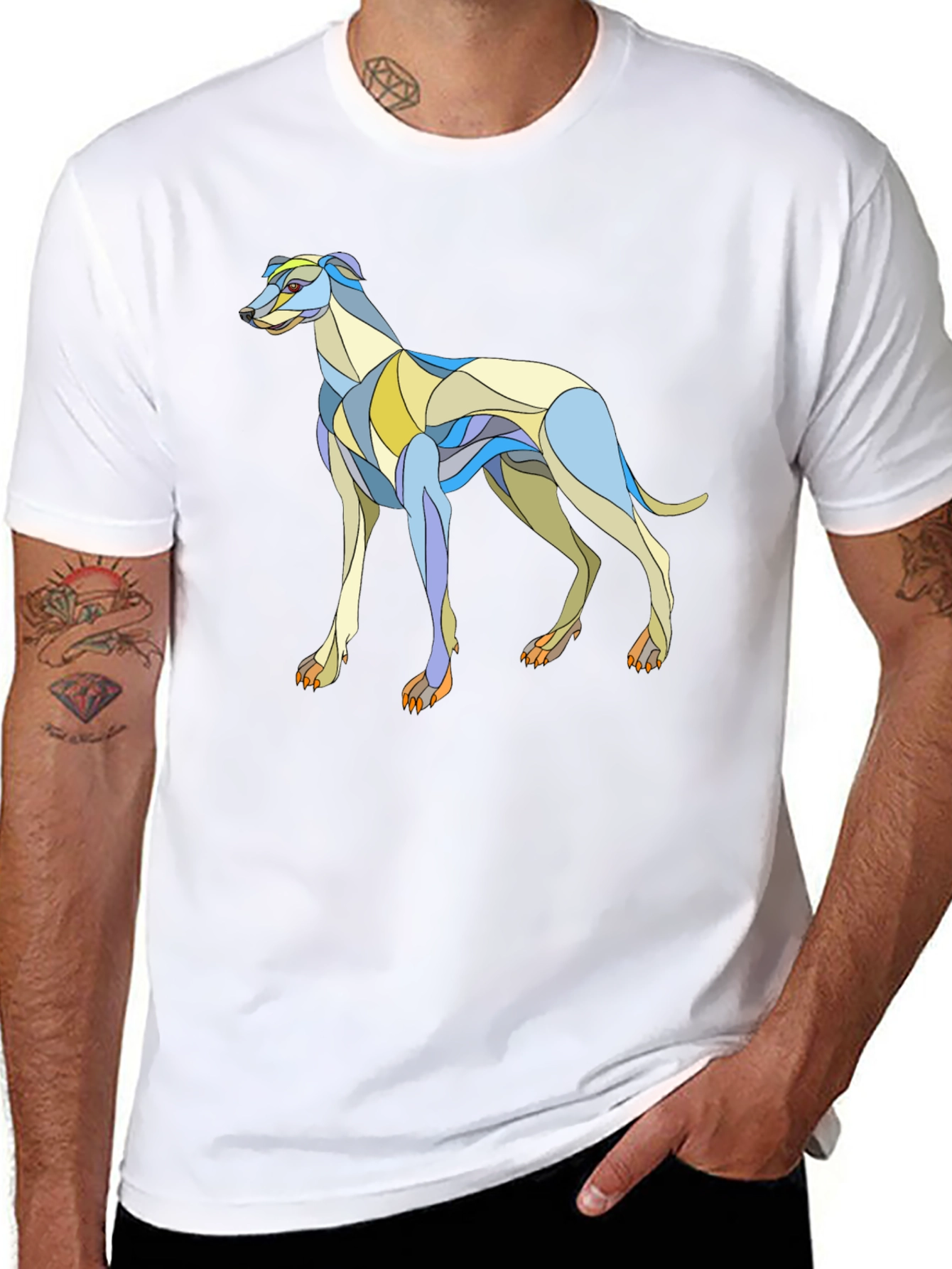 Dog Breed T-Shirt - Artistic Design
