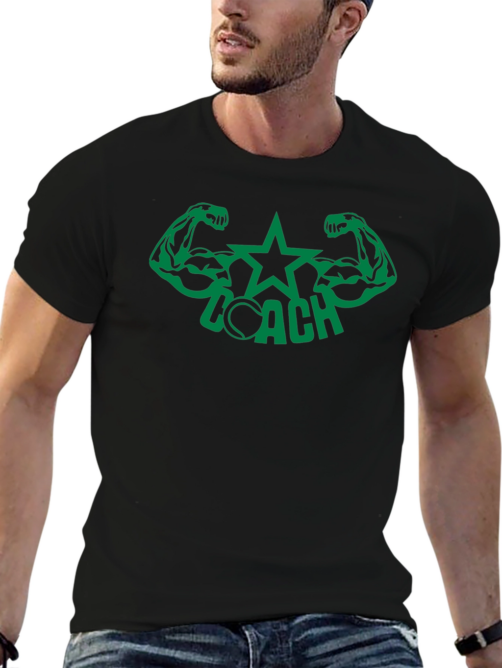 Tennis Coach Graphic Tee