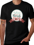 Baking Through the Snow Christmas Holiday T-Shirt