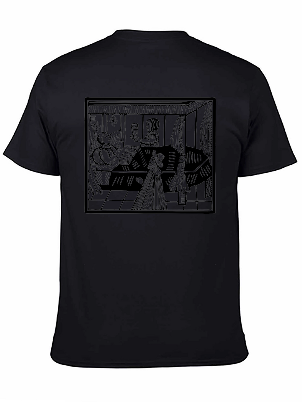 Renaissance Art T-Shirt - Classic Black Tee