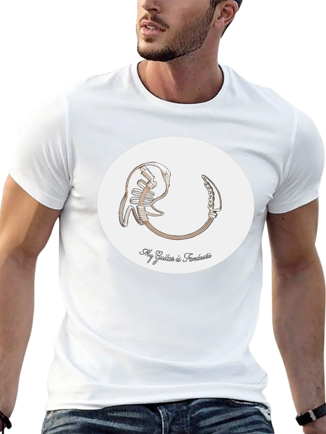 My Guitar is Fantastic T-Shirt - Unique Musician Tee