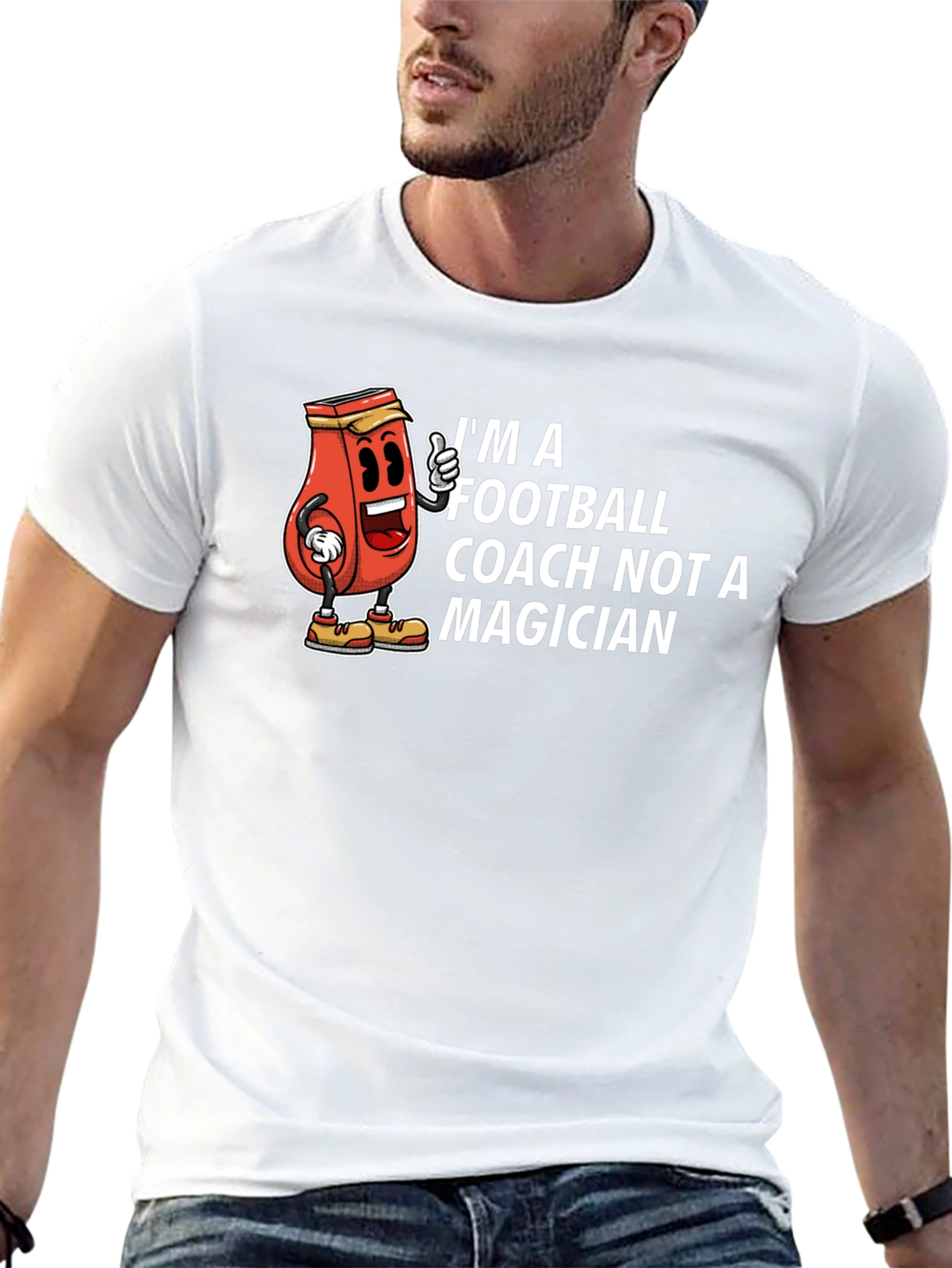 Football Coach T-Shirt - Funny Graphic Tee