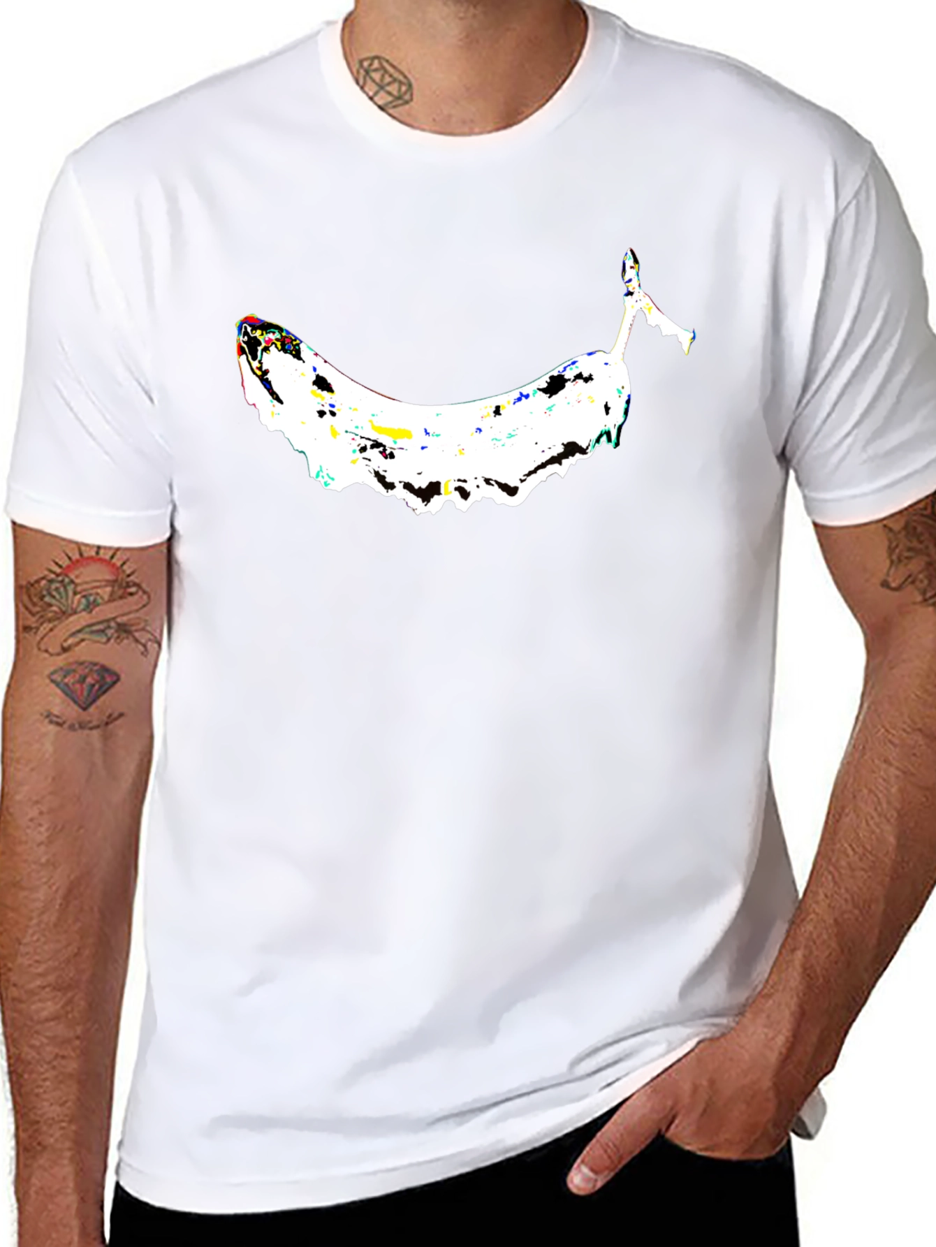 Melting Banana Graphic Tee - Cool & Quirky