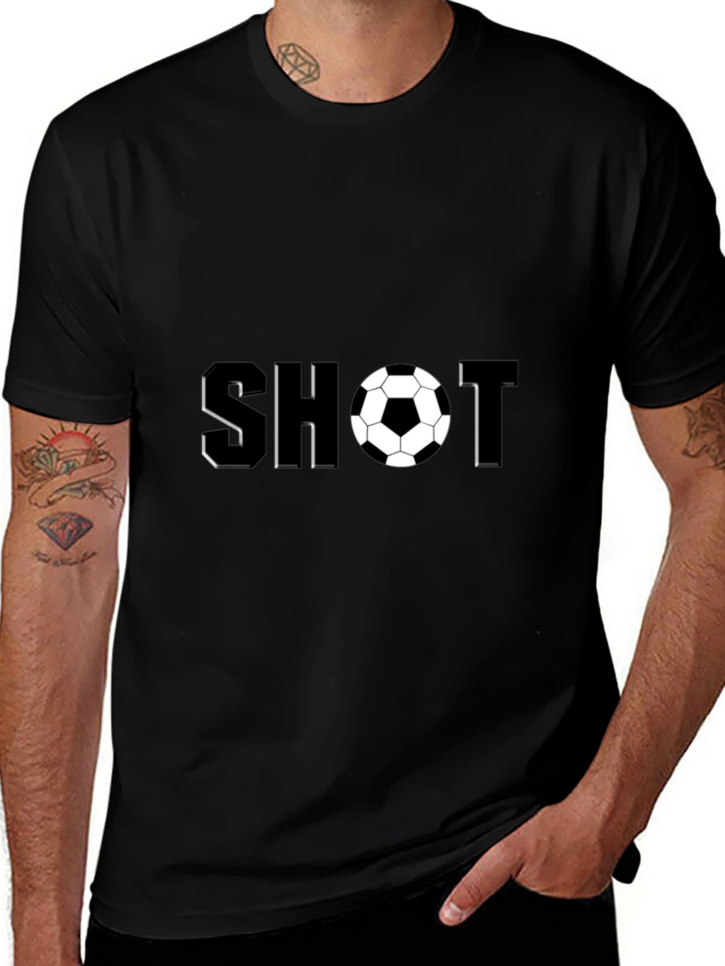 Soccer SHOT Graphic T-Shirt
