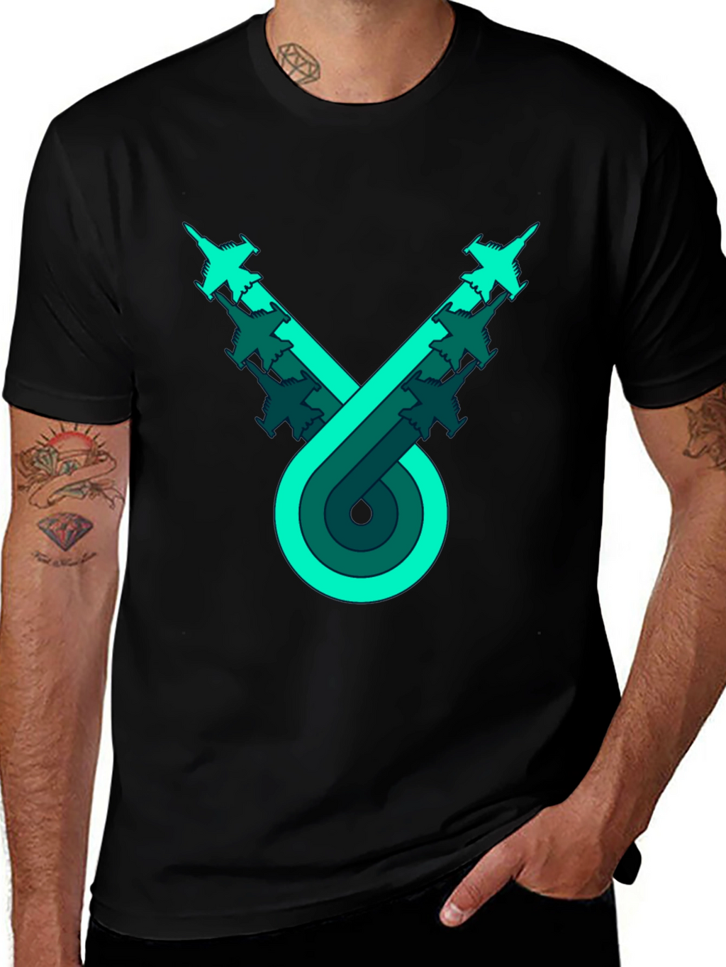 Jet Stream Graphic T-Shirt