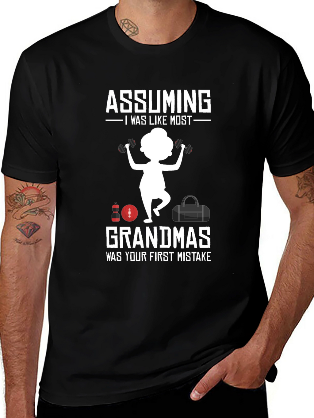 Funny Grandma Workout T-Shirt