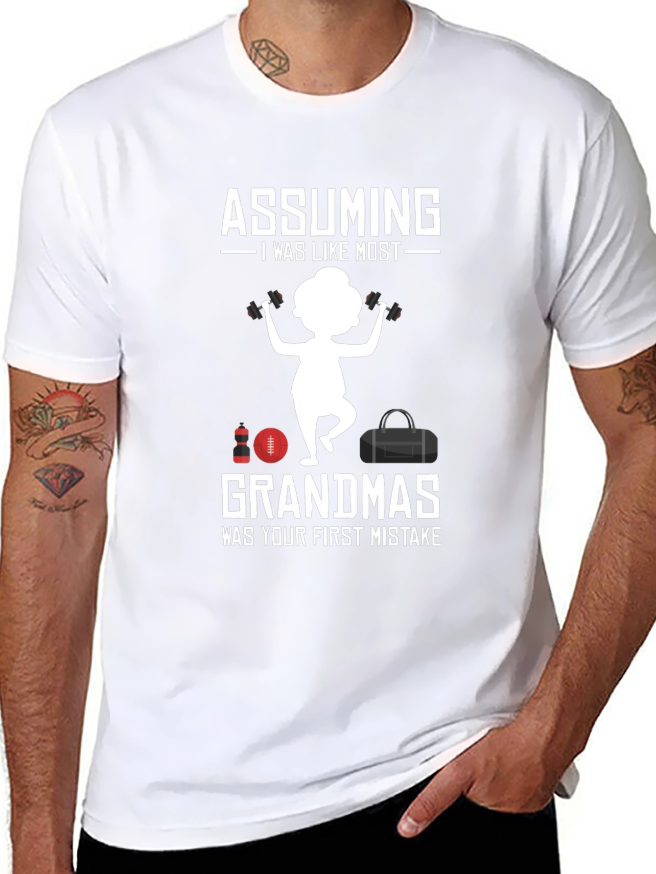 Funny Grandma Workout T-Shirt