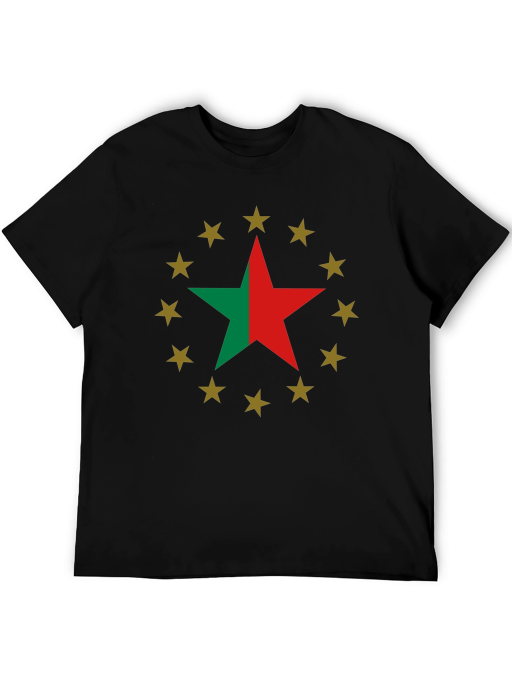 Star Circle Graphic T-Shirt