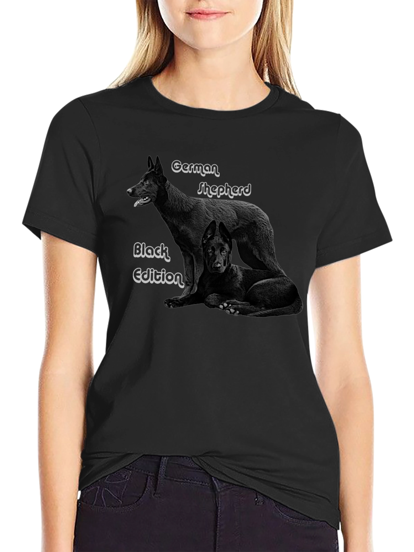 German Shepherd Black Edition T-Shirt