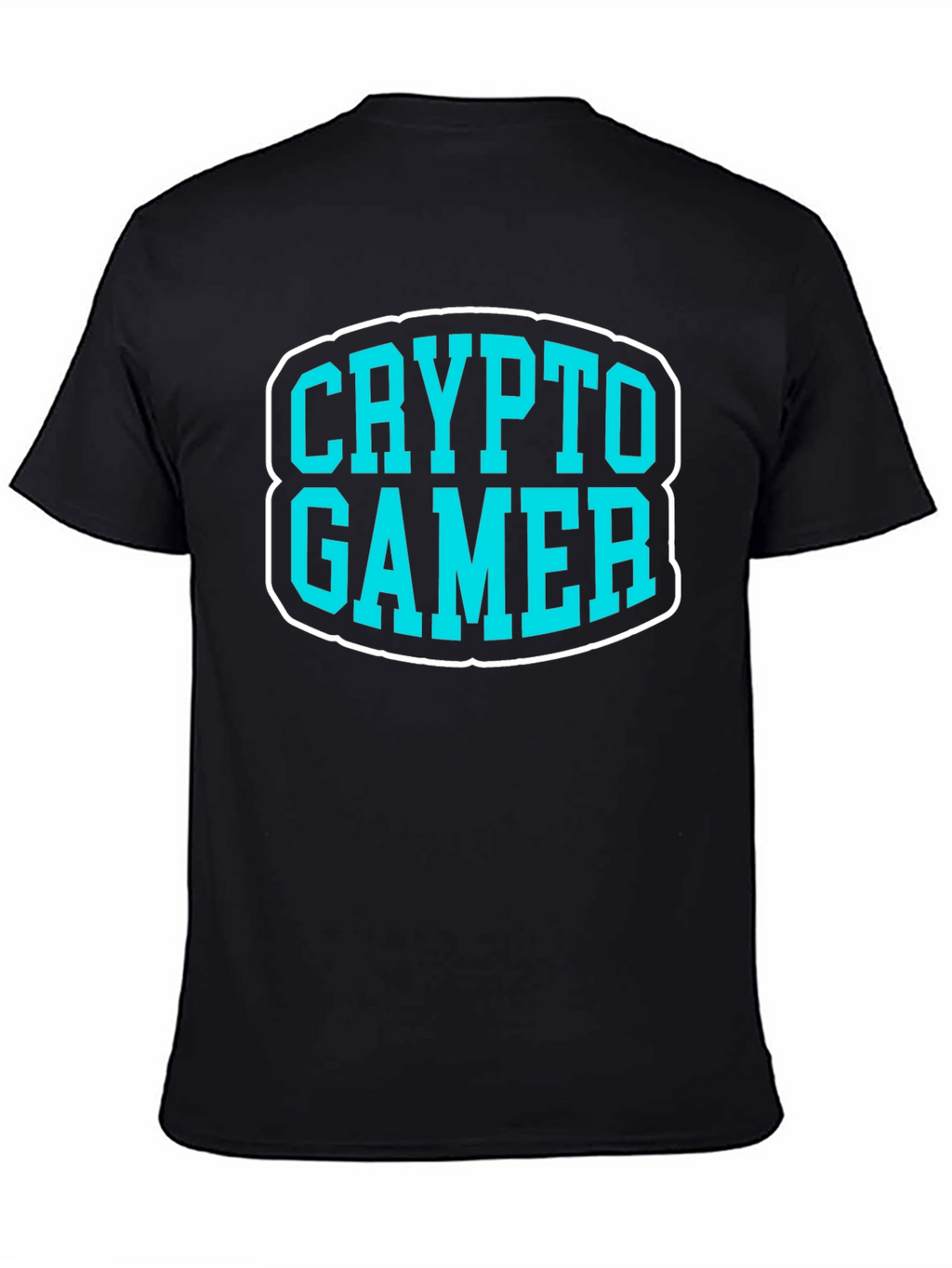 Crypto Gamer Black Graphic Tee