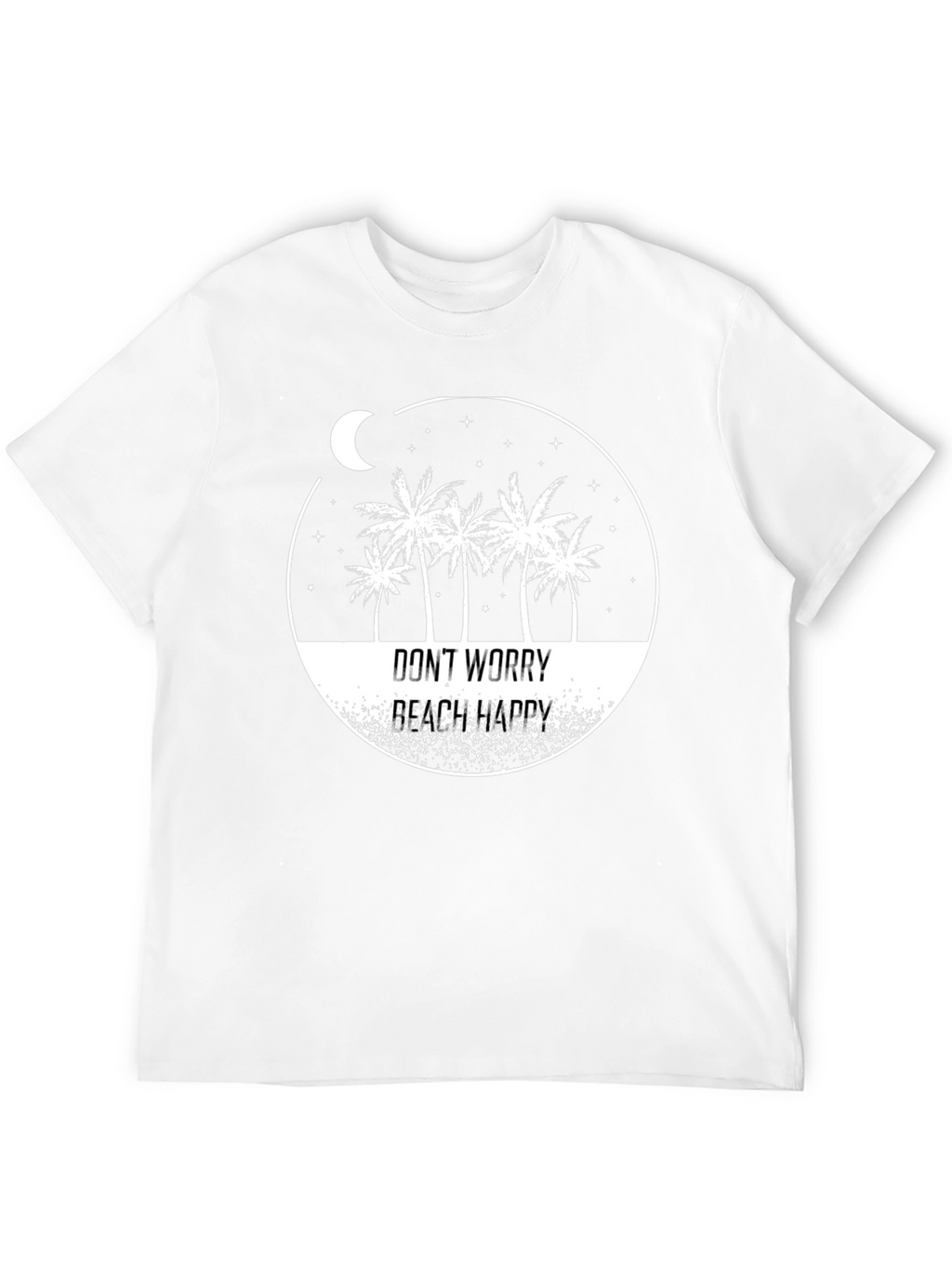 Beach Happy Graphic Tee - Relaxed Fit
