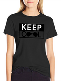 Keep Cool Graphic T-Shirt - Stylish Comfort