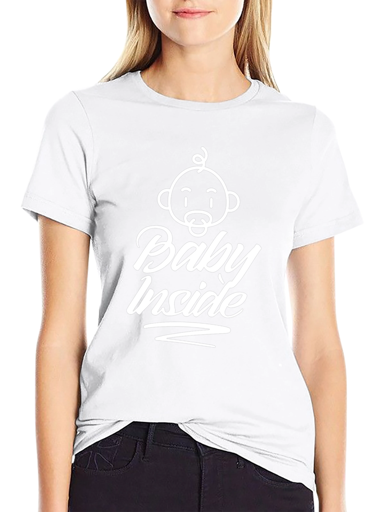 Baby Inside Graphic Tee - Expecting Parents