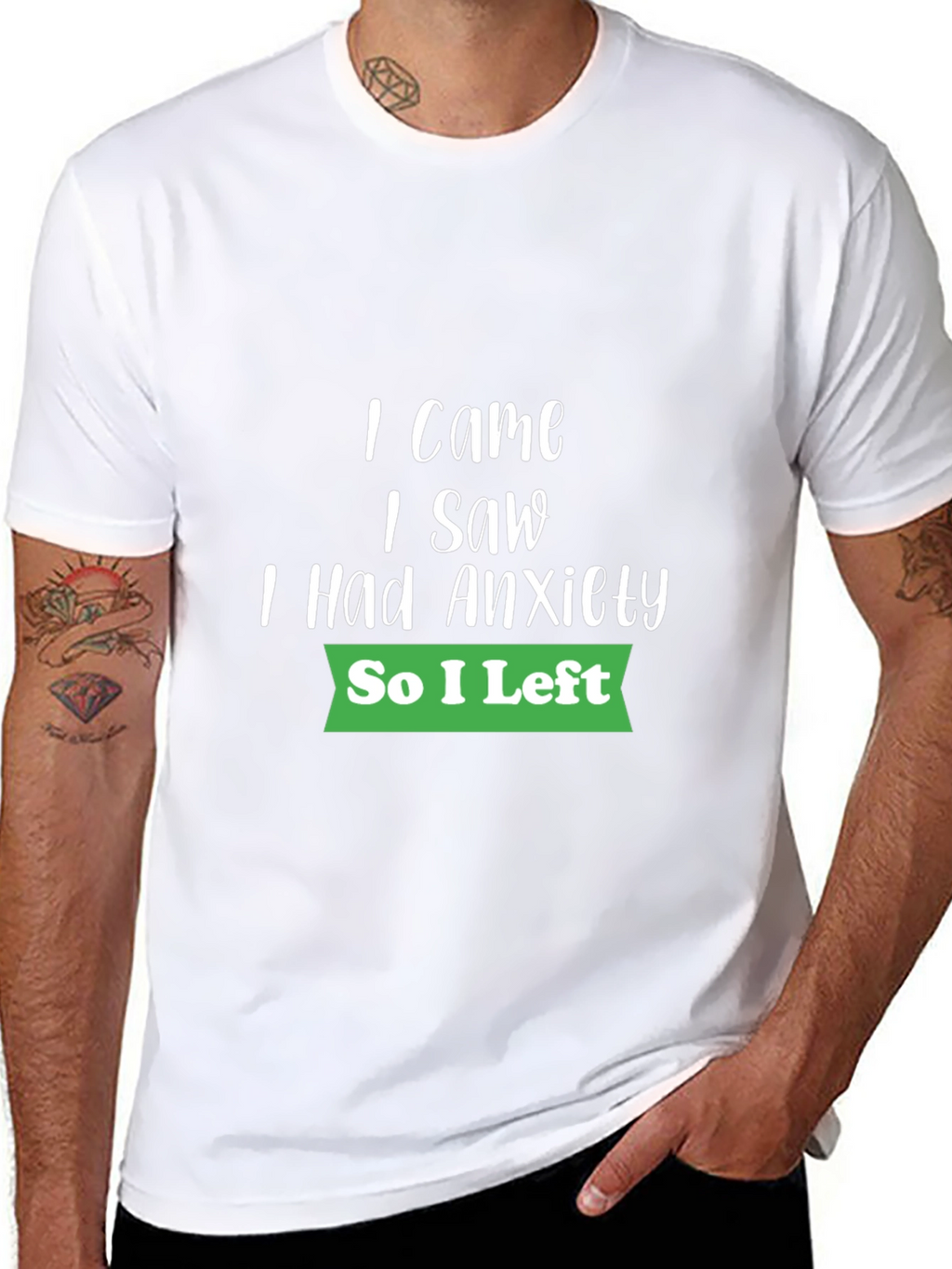 Anxiety Humor Graphic Tee