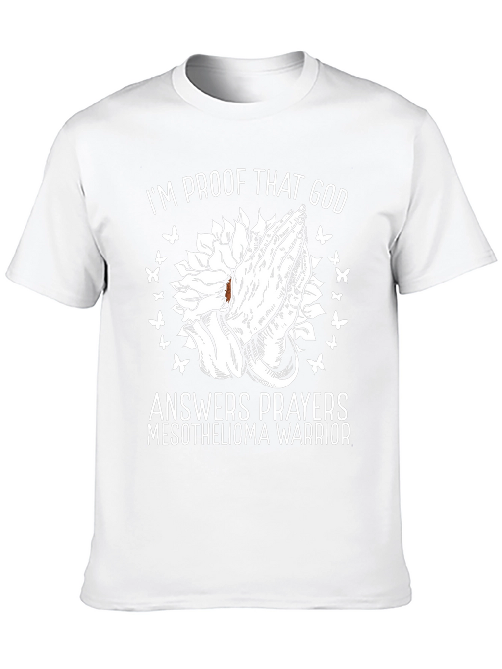 Im Proof God Answers Prayers Warrior T-Shirt