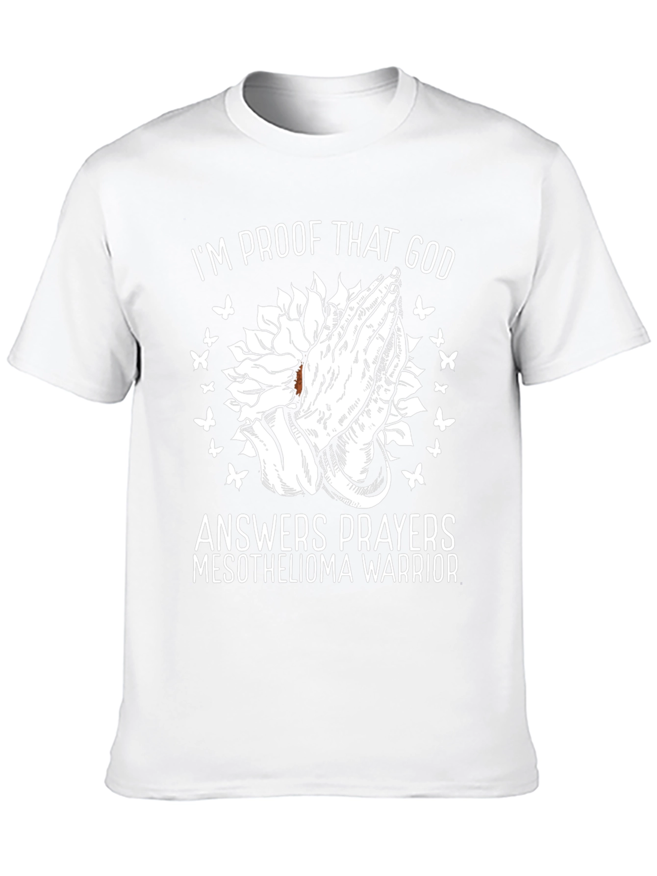 Im Proof God Answers Prayers Warrior T-Shirt