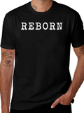 Reborn Graphic Tee - Classic Black T-Shirt