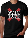 Game Over Pixel Art T-Shirt - Retro Gamer Style