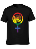 Womens Equality Day Rainbow Pride T-Shirt