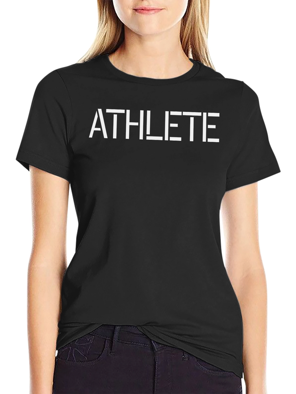 Athlete Graphic Tee - Stylish Fitness Shirt
