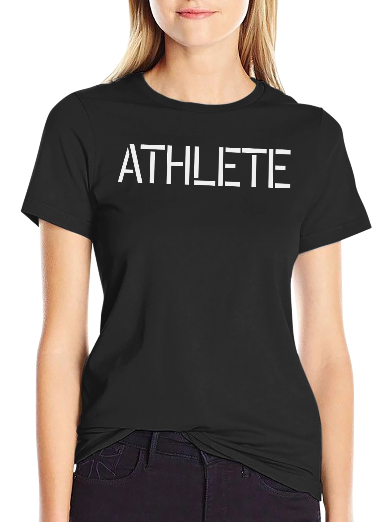 Athlete Graphic Tee - Stylish Fitness Shirt
