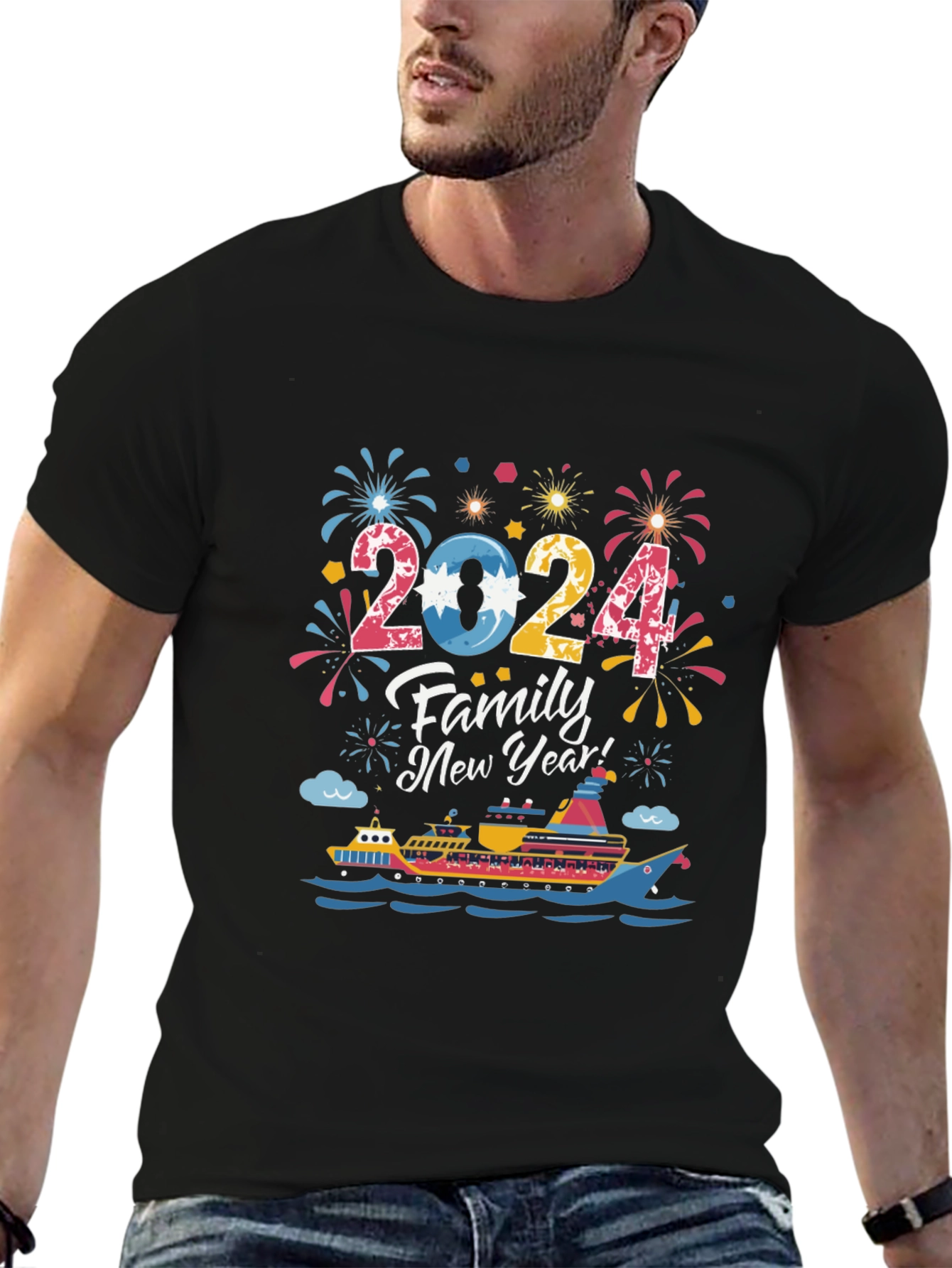 Festive 2024 Family Cruise T-Shirt