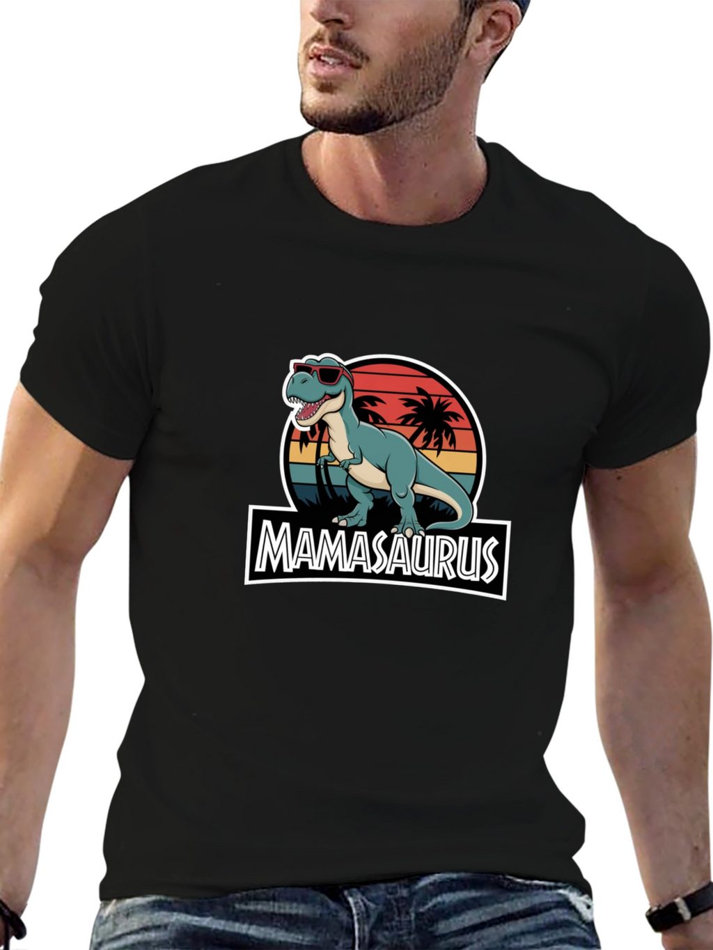 MamaSaurus T-Shirt - Dinosaur Mom Tee