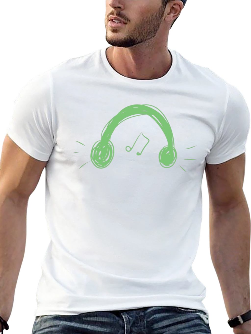 Headphones Music T-Shirt
