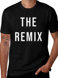 The Remix Black Graphic T-Shirt