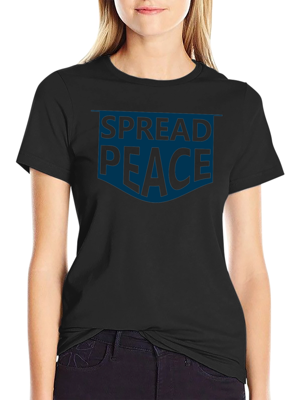 Spread Peace Graphic Tee - Stylish Comfort