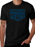 Spread Peace Graphic Tee - Stylish Comfort