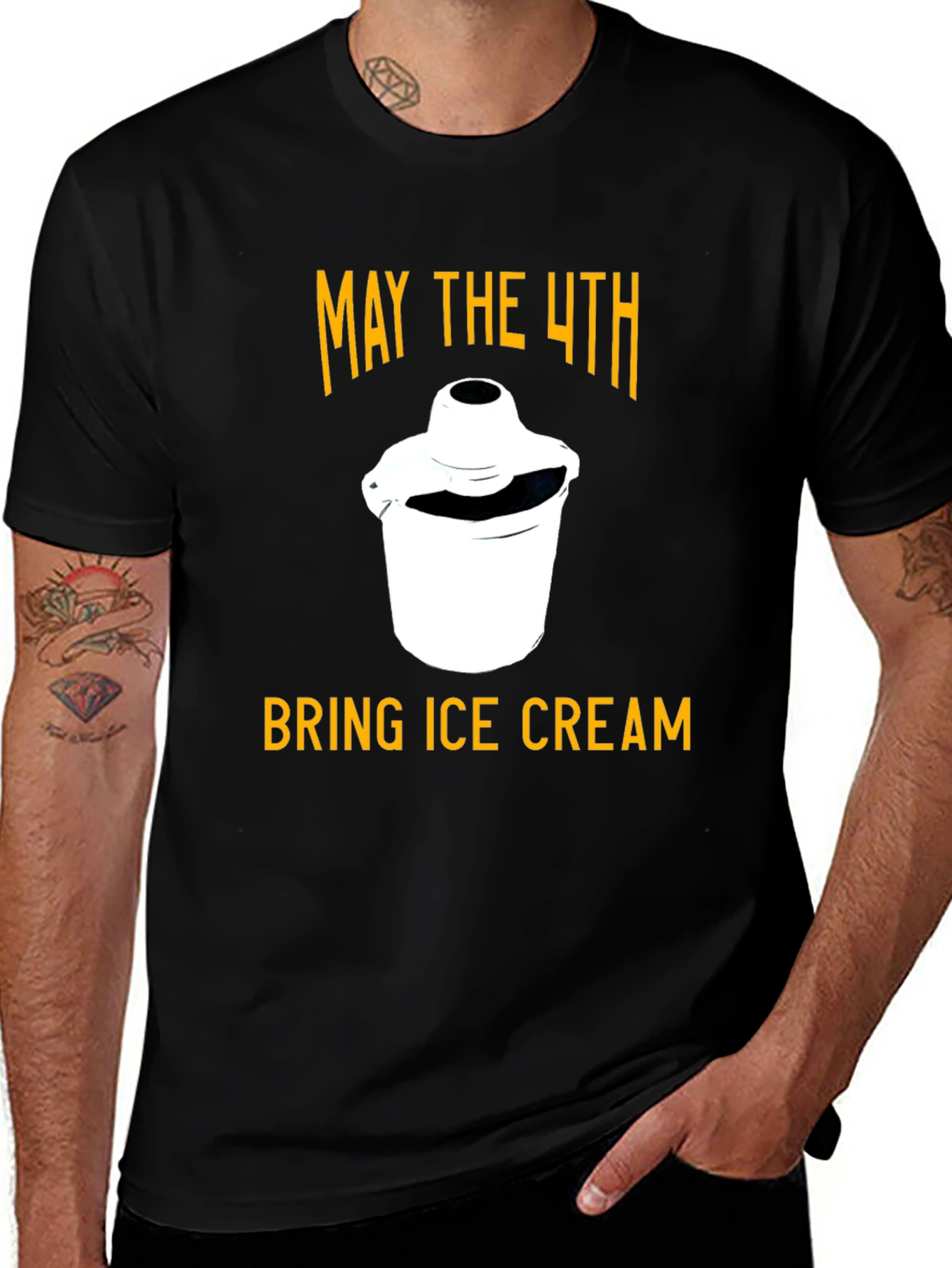 May The 4th Bring Ice Cream T-Shirt