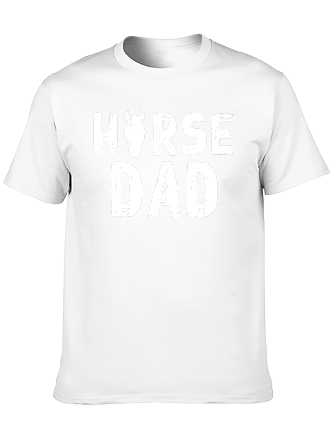 Horse Dad T-Shirt - Black Novelty Tee