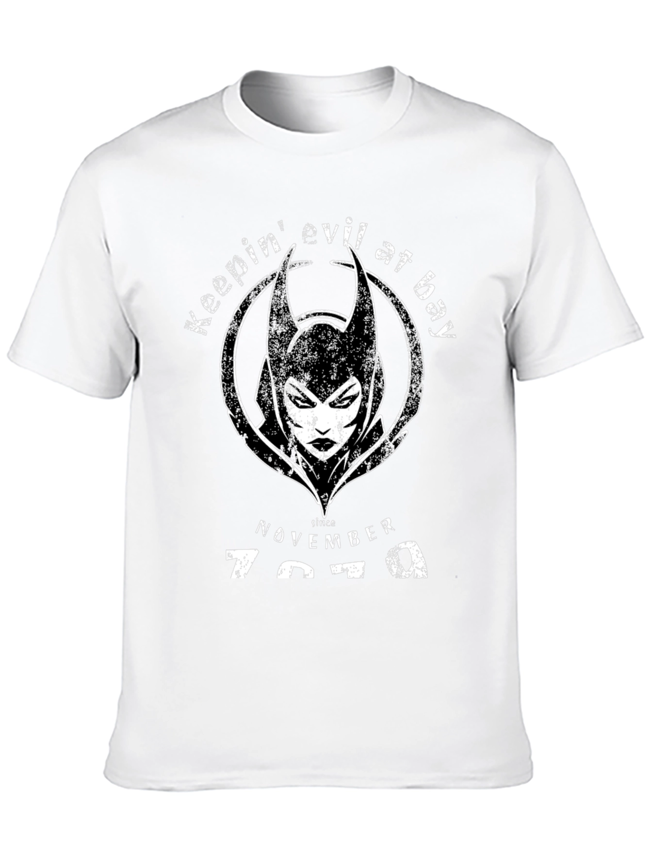 Keepin Evil at Bay Since 1979 Black T-Shirt