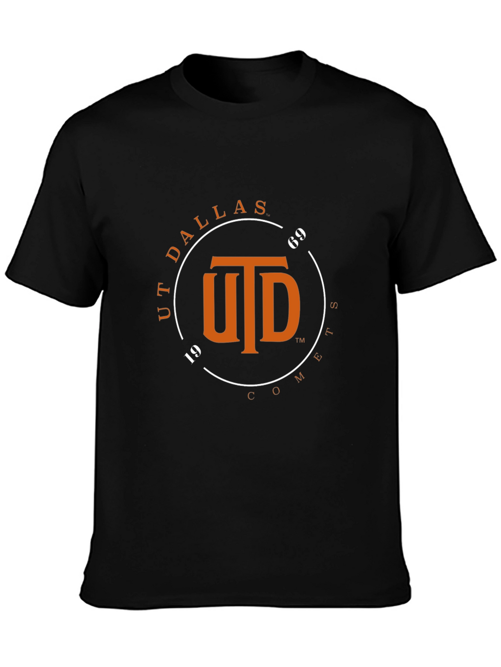 UT Dallas Comets Black T-Shirt
