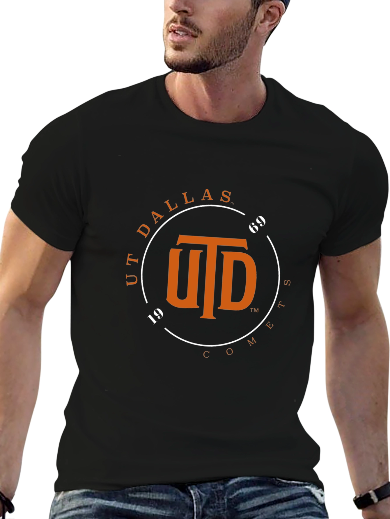 UT Dallas Comets Black T-Shirt