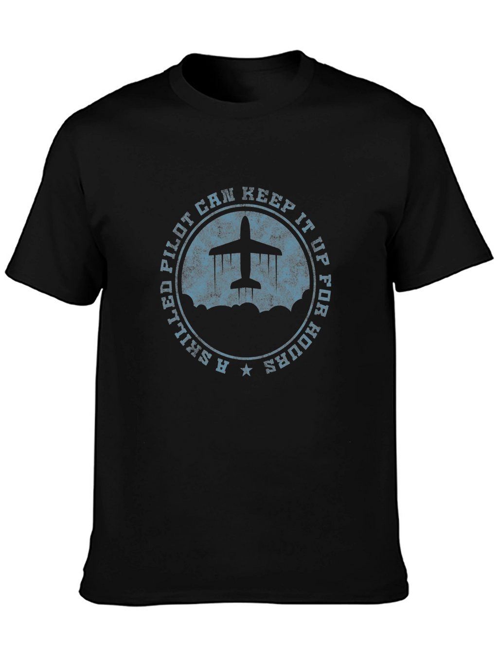 Skilled Pilot Graphic Tee - Aviation Enthusiast Shirt