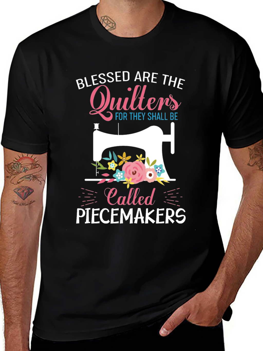 Blessed Quilters Piecemakers T-Shirt