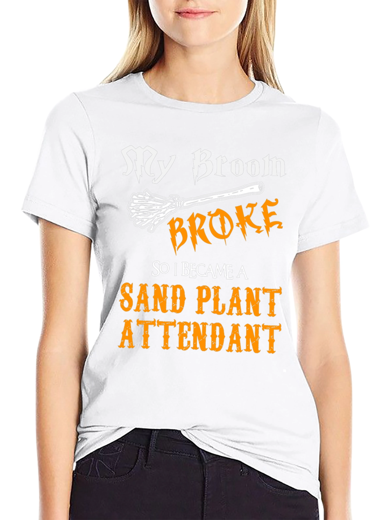 Funny Halloween Sand Plant Attendant T-Shirt
