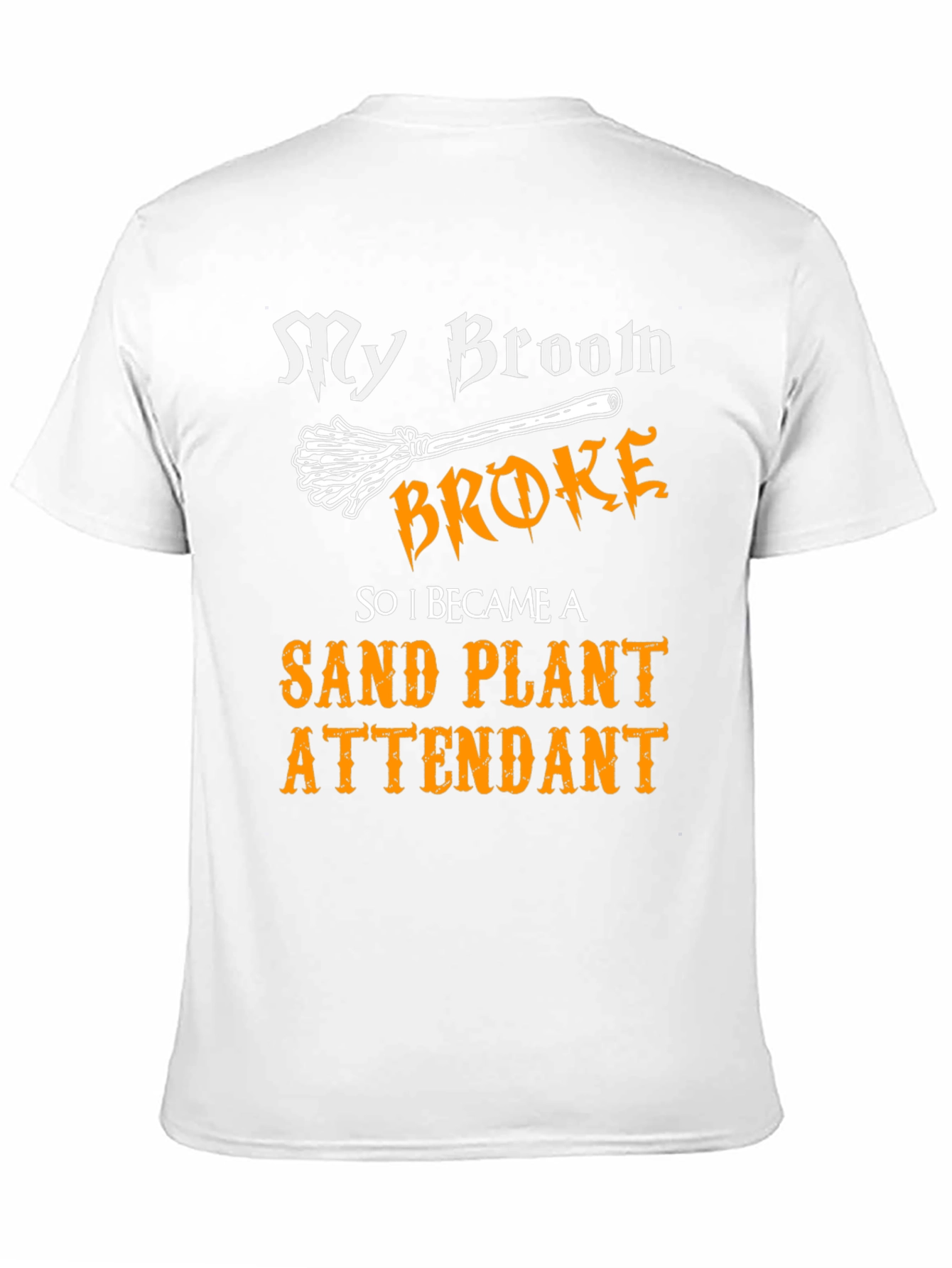 Funny Halloween Sand Plant Attendant T-Shirt