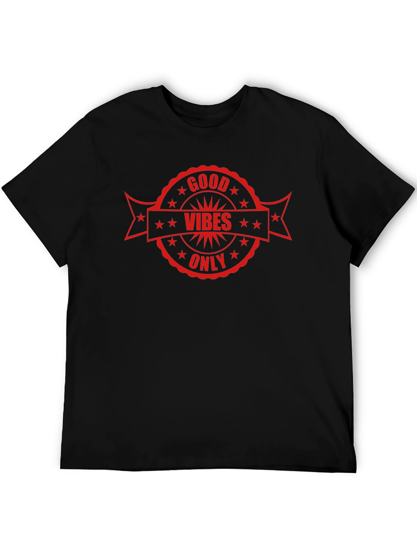 Good Vibes Only Black T-Shirt