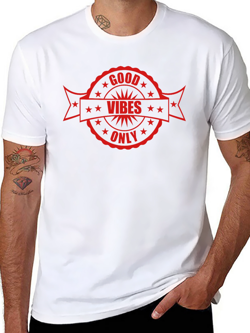 Good Vibes Only Black T-Shirt