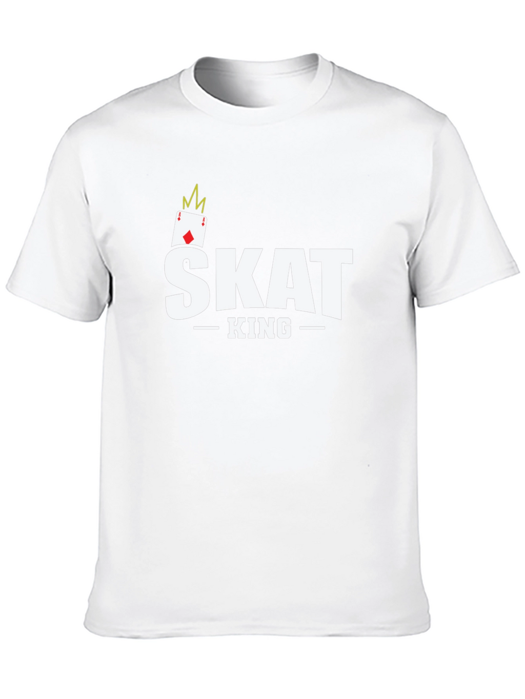 Skat King T-Shirt - Card Game Tee
